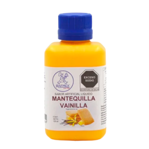PZA SABOR MANTEQUILLA VAINILLA RAFMEX C/125 ML
