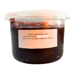 PZA C/500GRS TOPPING ZARZAMORA TAMAI