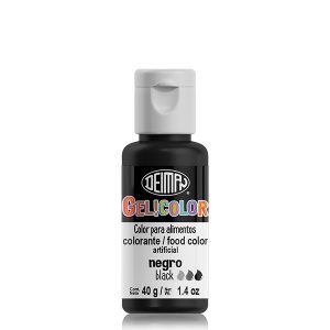 PZA GELICOLOR NEGRO DEIMAN 40GRS