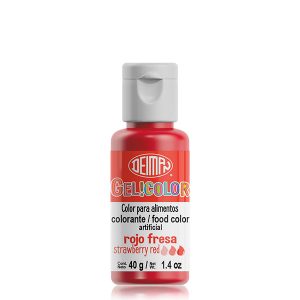 PZA GELICOLOR ROJO FRESA DEIMAN 40GRS