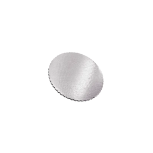 PZA BASE CARTON 8CM PLATEADA