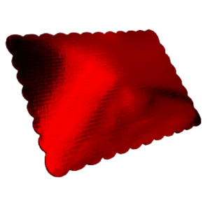 PZA BASE CARTON 46*66CM COLOR ROJO (PLANCHA COMPLETA)