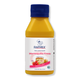PZA SABOR MANTEQUILLA FRESA RAFMEX C/125 ML