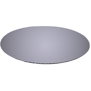 PZA BASE LISA 30CM PLATEADA