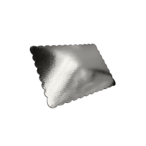 PZA BASE CARTON 12*12CM PLATEADA