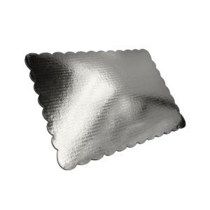 PZA BASE CARTON 15*35CM PLATEADA