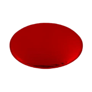 PZA BASE CARTON C/LISTON 26CM COLOR ROJO