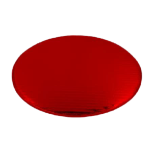 PZA BASE CARTON C/LISTON 32CM COLOR ROJO