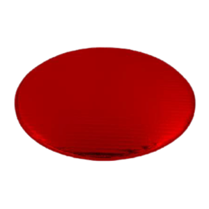 PZA BASE CARTON C/LISTON 34CM COLOR ROJO