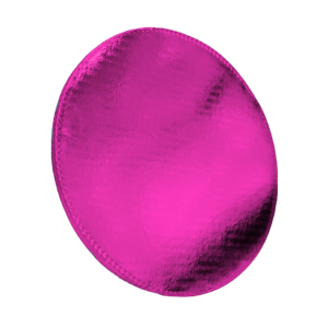 PZA BASE CARTON C/DOBLE LISTON 30CM COLOR ROSA