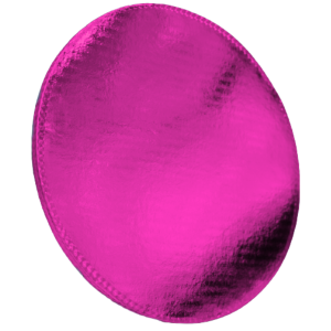 PZA BASE CARTON C/DOBLE LISTON 36CM COLOR ROSA